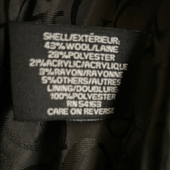 Guess Black and Gray Teddy Jacket with Hood - Picture 3 of 6